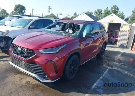 2023 Toyota Highlander Xse из США, поврежденный, VIN 5TDKDRAH4PS021737